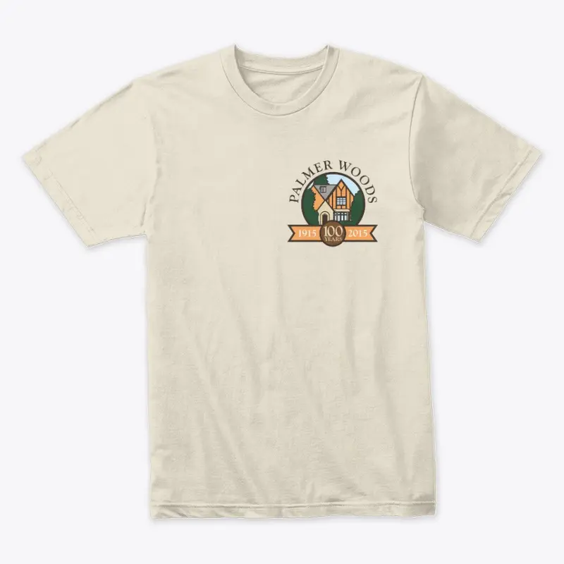 Centennial Logo / Cream T-Shirt