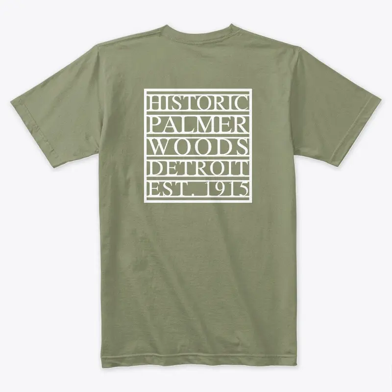 Paneled Logo / Light Olive T-shirt