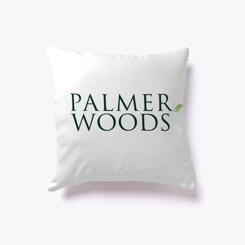 Classic Logo / White Pillow