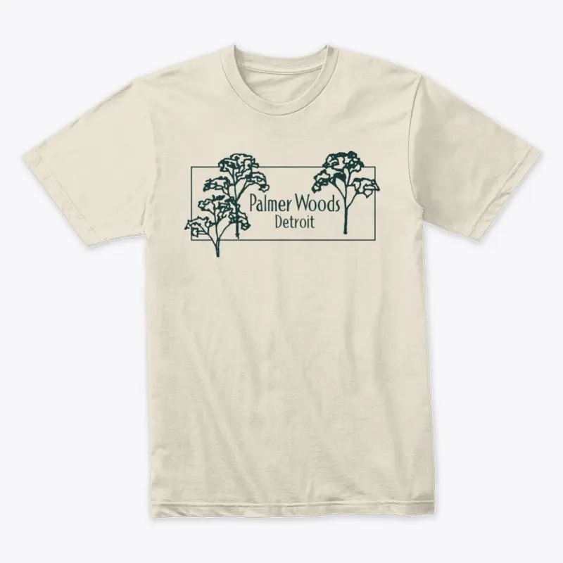 Tree Logo / Cream T-shirt