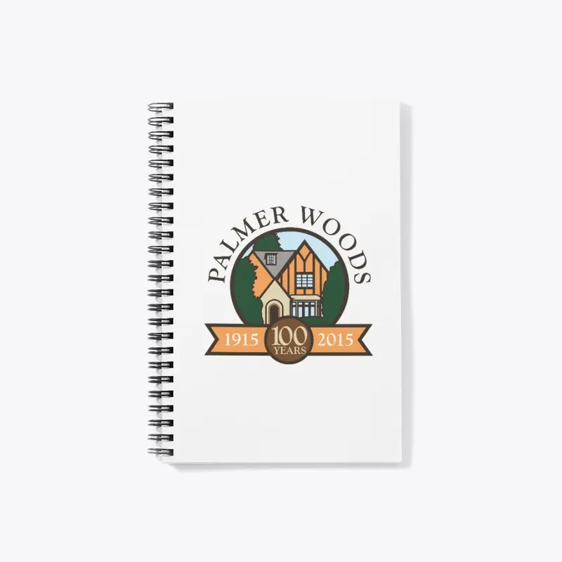 Centennial Logo / White Notebook