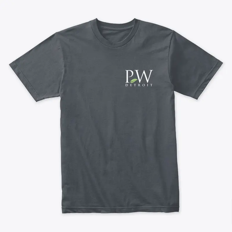 PW Logo / Dark Grey T-Shirt