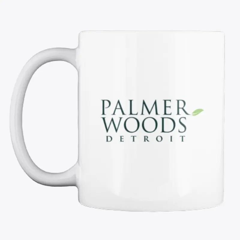 Detroit Logo / White Mug