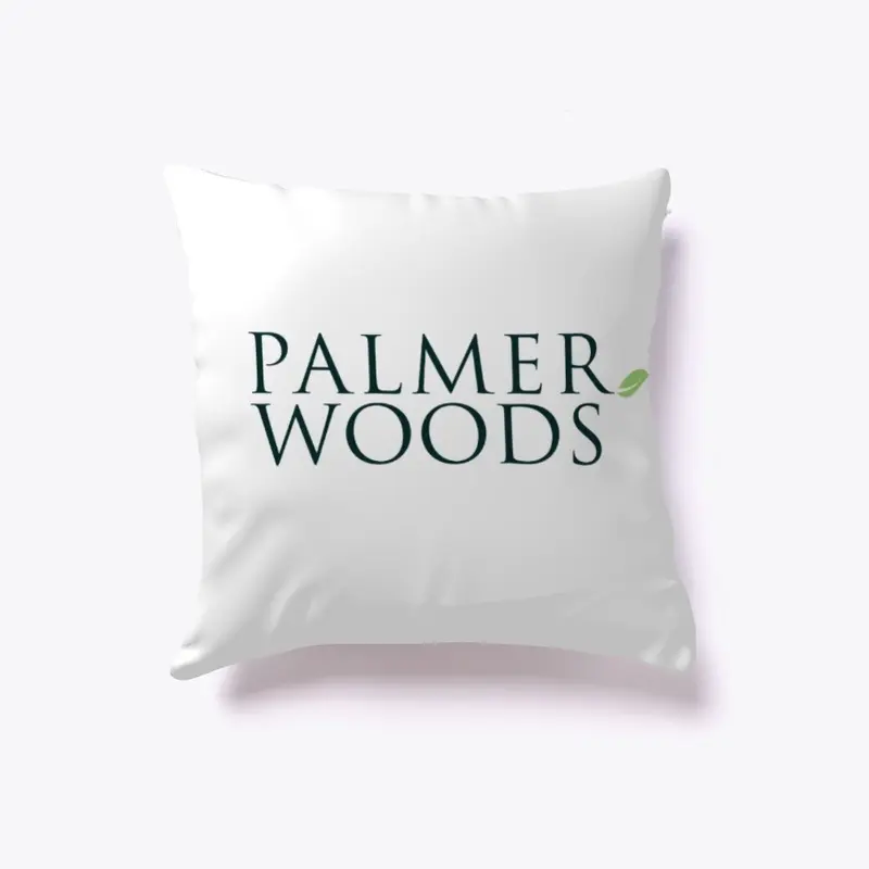 Classic Logo / White Pillow