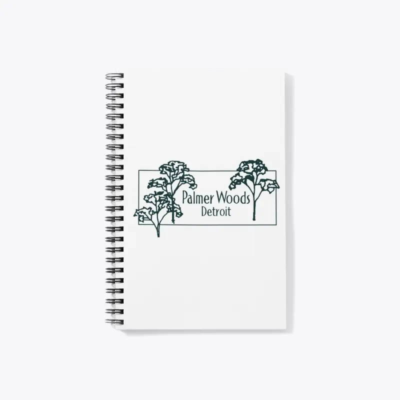 Tree Logo / White Notebook