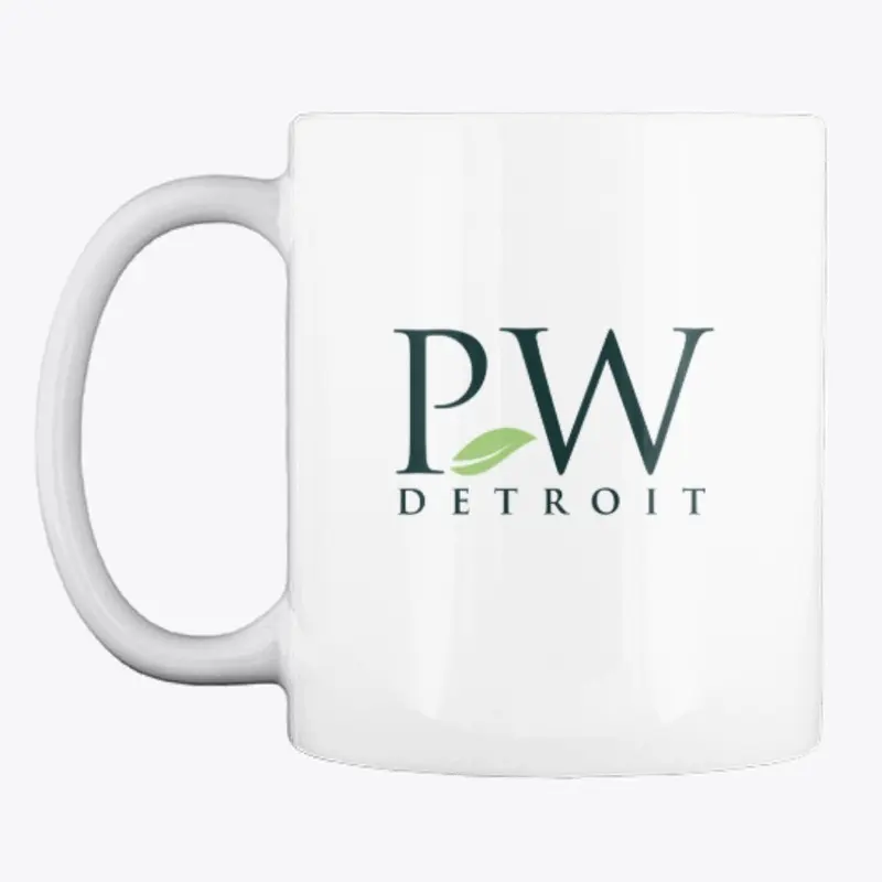 PW Logo / White Mug