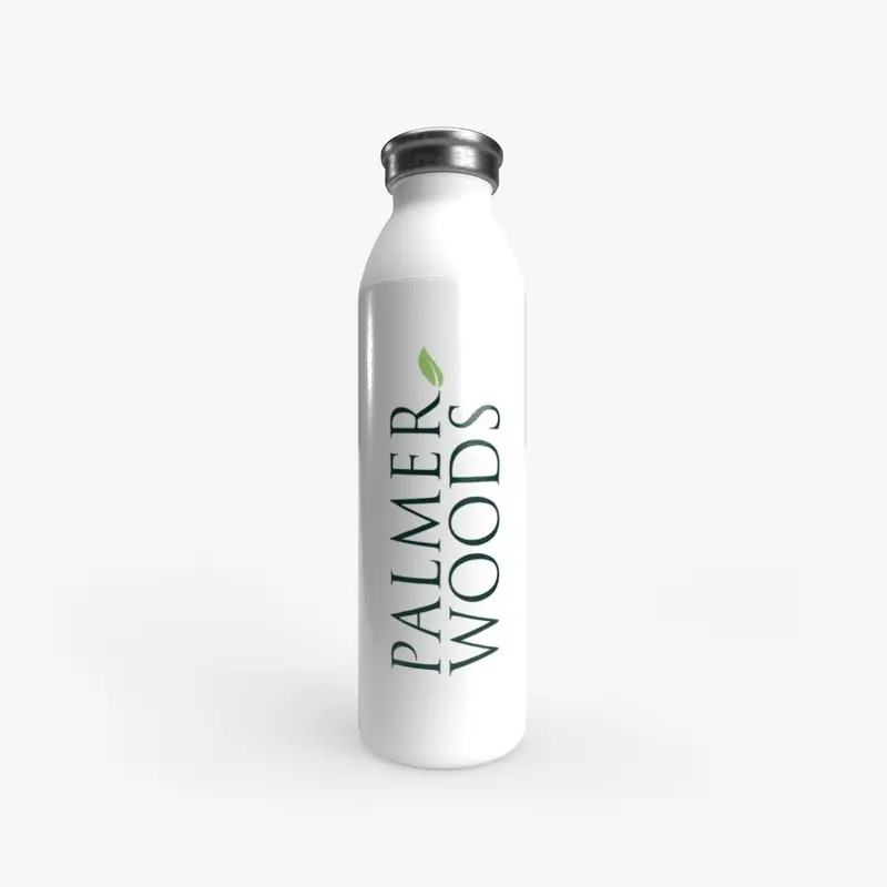 Classic Logo / White Water Bottle