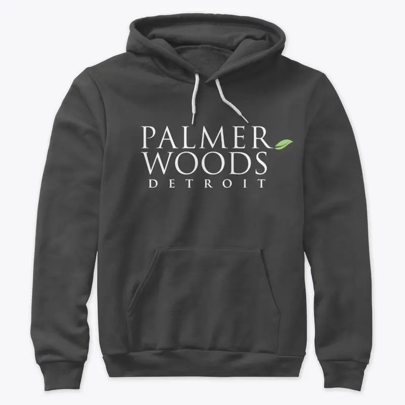 Detroit Logo / Dark Grey Hoodie