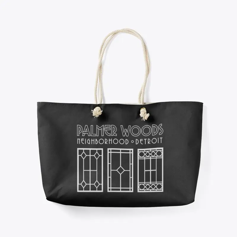 Windows Logo / Black Weekender Tote